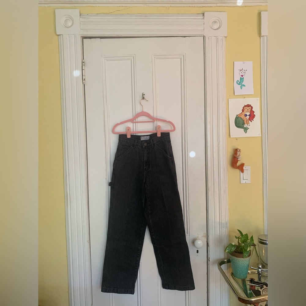 real comfort / vintage carpenter black pants